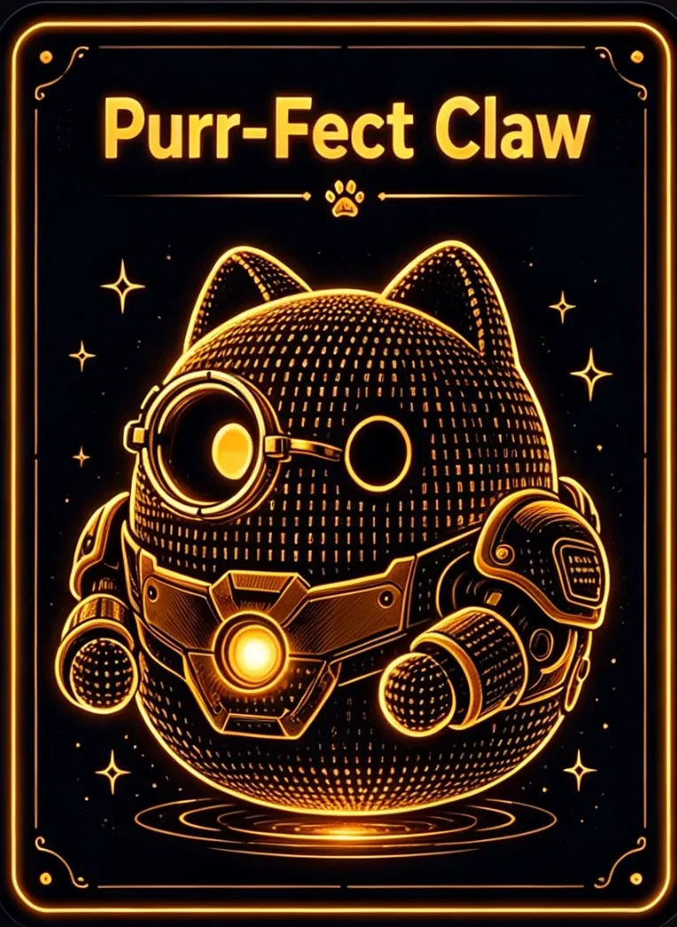 Purr-Fect Claw card