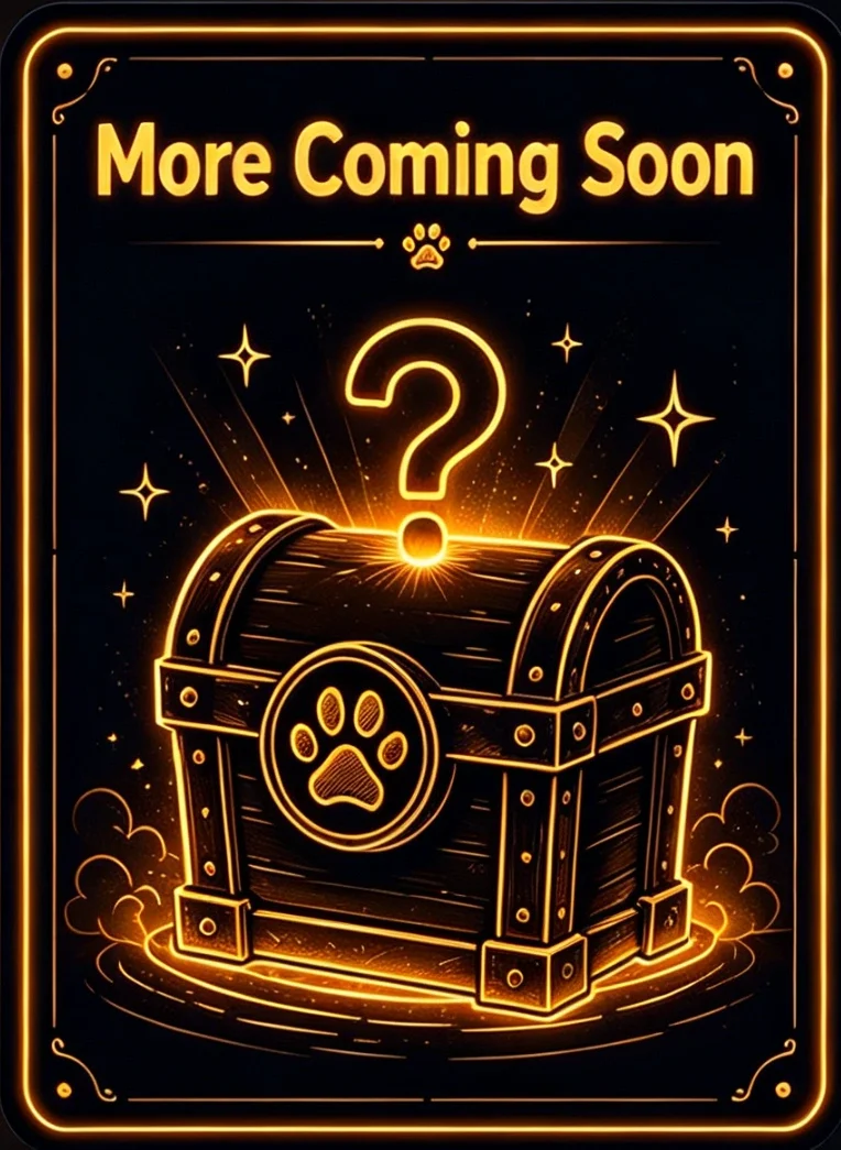 More coming soon card